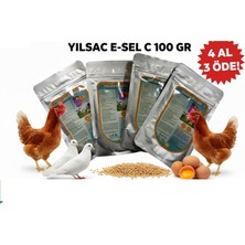 Yıldem Yılsac E-Sel C 100 gr - Verim Destekleyici x 4 Adet (Civciv, Tavuk , Hindi ve Büyükbaş , Küçükbaş Hayvanlar Için)