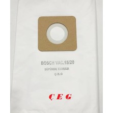 Bosch Uyumlu Advanced Vac 20 / Universal Vac 15 Bez Toz Torbası ( 5 Adet )  Çeg