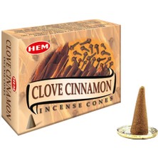 Vip Cinnamon Clove Cones Konik Tütsü 10'lu
