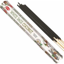 Vip White Sage Coconut Çubuk Tütsü 20 Adet