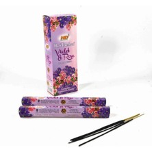 Vip Violetay Rosa Çubuk Tütsü Oda Kokusu - Menekşe Kokulu Tütsü 20'li