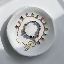 Luxury 316| Gold Renkli Taşlı Gema Kombini 2