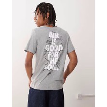 Nike Sportswear Nvs Gfx Gri Erkek Pamuklu Tişört