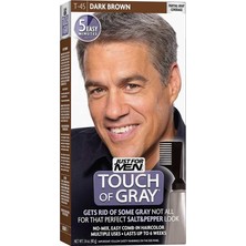 Just For Men Touch Of Gray  T45 Koyu Kahve Saç Boyası Amonyaklı 99 ml Kolay Uygulama Etkisi