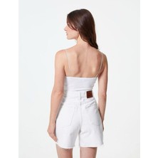 Aida Fashion Ince Askılı Bodysuit