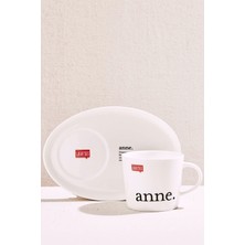Paşabahçe Anne Porselen Çay Fincanı Krem, Çay Fincanı, 1 Adet