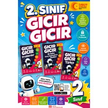 Ata Yayıncılık 2.sınıf Gıcır Gıcır Türkçe + Problemler + 36 Hafta Süreç Değerlendirme Etkinlikleri