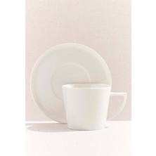 Paşabahçe Solid Porselen Çay Fincanı Beyaz, Çay Fincanı, 1 Adet
