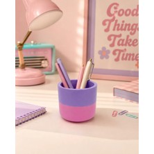 Atiye Studio Dekoratif Organizer Kalemlik Sukulent Saksı Çok Amaçlı Masa Üstü Düzenleyici 7x7 cm