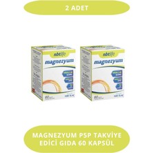 Magnezyum P5P Takviye Edici Gıda 60 Kapsül (2 Adet)