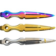 PuffStore Çelik Nargile Maşası 3 Renk Seçenekli (Gold - Silver - Rainbow)