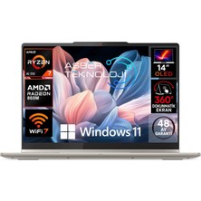 Lenovo Yoga 7 14AKP10 Amd Ryzen Aı 7 350 32GB Ram 2tb SSD Radeon 860M 14" Wuxga Windows 11 Pro Taşınabilir Bilgisayar Asbertech