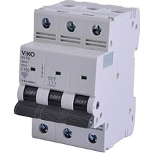 6VTB-3C100 Otomatik Sigorta 6ka C Tipi 3 Kutup 100A