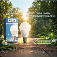 Elitled 9 W Beyaz LED Ampul (10'lu Pk.)