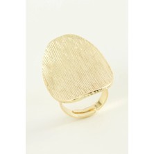 Semel Oval Metal Yüzük