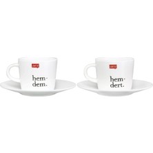 Paşabahçe Hemdem Hemdert Porselen Fincan Seti 2'li, Fincan