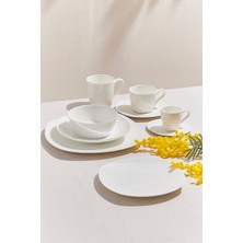 Paşabahçe Cubic Porselen Pasta Tabağı, Pasta Tabağı, 1 Adet