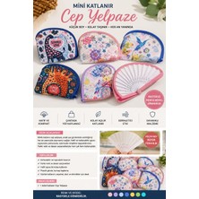 Newstore Home Katlanabilir Kore Tipi Yuvarlak Yelpaze -Çanta Boy - Hafif Tasarım