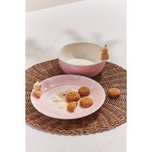 Paşabahçe Happy Farm Seramik Pasta Tabağı, Pasta Tabağı, 1 Adet