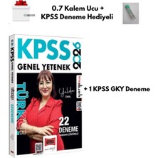 Yargı 2026 Kpss Türkçe Tamamı Çözümlü 22 Deneme + Kpss Deneme + Kalem Ucu Hediyeli