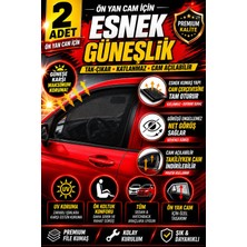 Uydee Oto Ön Yan Cam Güneşlik Uv Korumalı Araç Yan Cam Güneşliği Katlanabilir Araba Cam Perdesi Evrensel 2'li Set Oto Güneşlik Perde Araba Yan Cam Perdesi Güneş Önleyici Araç Içi Güneşliği Için Sinekliği