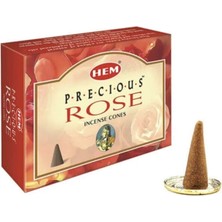 Vip Precious Rose Cones 10 Adet Konik Tütsü ve Konik Tütsü Yakma Kutusu