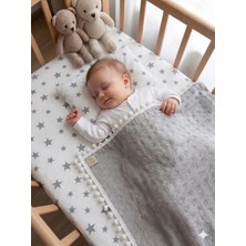 Mrvhome Bebek ve Çocuk Pike Takımı Gri Star