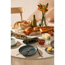 Paşabahçe Soft Seramik Pasta Tabağı Mavi, Pasta Tabağı, 1 Adet