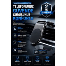 Sayarmarkt Mini Manyetikli Araç Telefon Tutucu Güçlü Yapışkan Tabanlı Universal Uyumlu Aparat