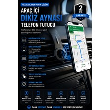 Sayarmarkt Güçlü Mıknatıslı Araç Telefon Tutucu 360° Döner Dashboard Standı