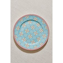 Paşabahçe Hereke Porselen Pasta Tabağı Mavi, Pasta Tabağı, 1 Adet