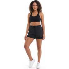 Maimoda Kadın Içi Taytlı Yırtmaçlı Aktif Spor Deniz Şortu
