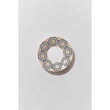 Paşabahçe Motif Porselen Çay Tabağı, Çay Tabağı, 1 Adet