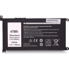 Alfamaks Dell Inspiron 3582 P75F, P75F107 Laptop Batarya A++ Pil
