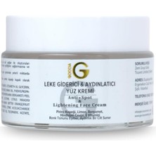 Tonu Düzenleyici Aydınlatıcı Yüz Kremi Doğal Işıltı ve Eşit Cilt Tonu -Anti-Spot Lightening Face Cream 50ML