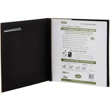Data Store Photo Albums Fotoğraf Albümleri MB-10EW Postbound Kabartmalı Suni Deri Çerçeve Kapak Düğün Hafıza Defteri, x 30,48 Cm, Kalp