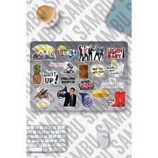 I Met Your Mother Temalı Etiket Seti 1 - Laptop Notebook Telefon