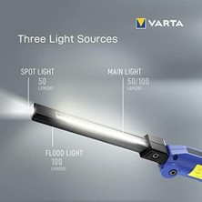 Data Store Varta Work Flex Multifunction Light F20R (Şarjlı)