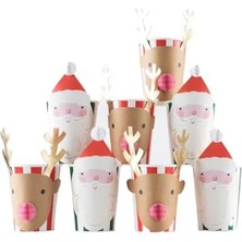 Data Store - Christmas Honeycomb Cups - Yeni Yıl Bardak (8'li)