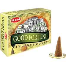 Vip Good Fortune Iyi Şans Koni Tütsü 10'lu