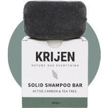 Aktif Karbon Çay Ağacı Katı Şampuanı 100GR