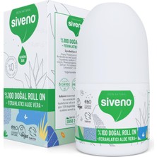 100 Doğal Roll-On Aloe Deodorant Ter Kokusu Önleyici Bitkisel Lekesiz Vegan 50 ml