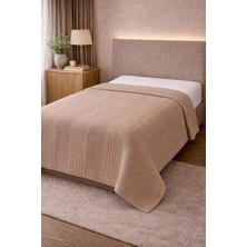 Bikaya Home Tek Kişilik Pamuklu Petek Pike 160X220 cm | Hafif, Nefes Alabilir ve Konforlu | Yazlık & Günlük Kullanım