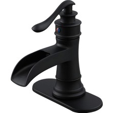 Musluk Şelale Lavabo Armatürü Yağla Ovulmuş Bronz 9197N