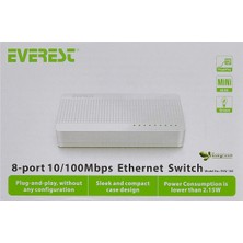 8 Port 10 100MBPS Ethernet Switch Hub
