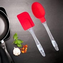 Grips Silikon Spatula Orta Boy Marmelat ve Daha Fazlası Için Siyah