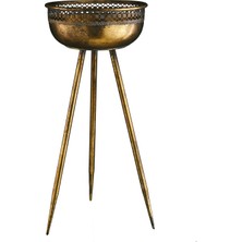 Paşabahçe Oya Metal Saksı Haznesi L, Saksı