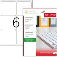 Lazer Etiket A4 100 105X48 Beyaz
