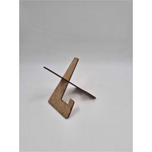 Mu Art Ahşap Masaüstü Şövale, Ahşap, Mini Şövale, Resim Şövalesi, Ressam Sehpası 13 cm x 7 cm