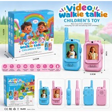 İkel Elektro Görüntülü Konuşmalı Çocuk Telsizi Video Walkie Talkie Uzun Menzilli Eğitici Oyuncak